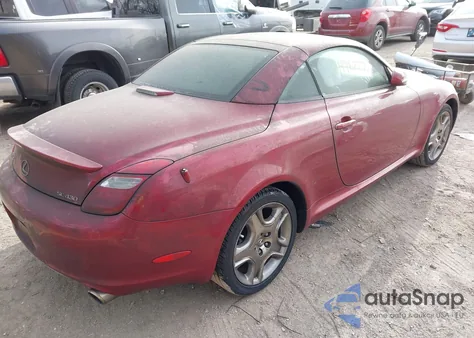 2007 Lexus Sc 430 z USA, uszkodzony, nr VIN JTHFN45Y879015674